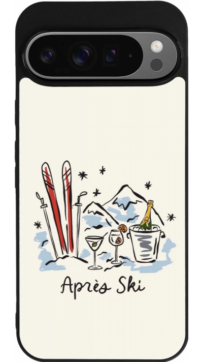 Google Pixel 9 Pro XL Case Hülle - Silikon schwarz After the sky 2026