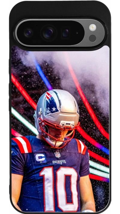 Google Pixel 9 Pro XL Case Hülle - Silikon schwarz Super Bowl 26 Patriots 3