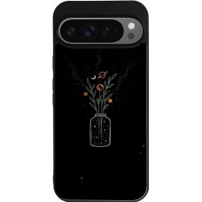 Google Pixel 9 Pro XL Case Hülle - Silikon schwarz Vase black