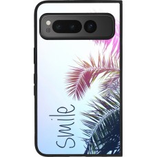 Coque Google Pixel Fold - Silicone rigide noir Smile 05