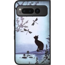 Coque Google Pixel Fold - Silicone rigide noir Spring 19 12