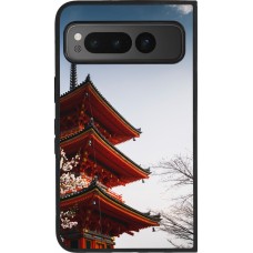 Coque Google Pixel Fold - Silicone rigide noir Spring 23 Japan