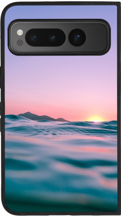 Google Pixel Fold Case Hülle - Silikon schwarz Summer 2021 12