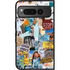 Coque Google Pixel Fold - Silicone rigide noir Summer 2021 15
