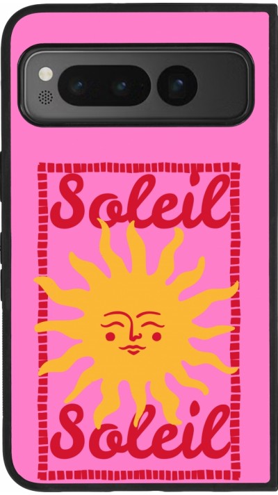 Google Pixel Fold Case Hülle - Silikon schwarz Sun sun 2026