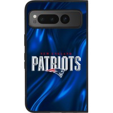 Coque Google Pixel Fold - Silicone rigide noir Super Bowl 26 Patriots 2
