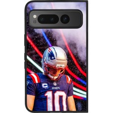 Coque Google Pixel Fold - Silicone rigide noir Super Bowl 26 Patriots 3