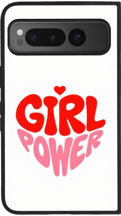 Google Pixel Fold Case Hülle - Silikon schwarz Womens day 2026 6