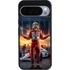Google Pixel 10 Pro XL Case Hülle - Silikon schwarz Senna The King of Rain