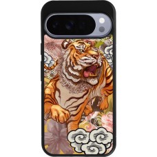 Google Pixel 10 Pro XL Case Hülle - Silikon schwarz Spring 23 japanese tiger