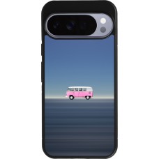 Google Pixel 10 Pro XL Case Hülle - Silikon schwarz Spring 23 pink bus