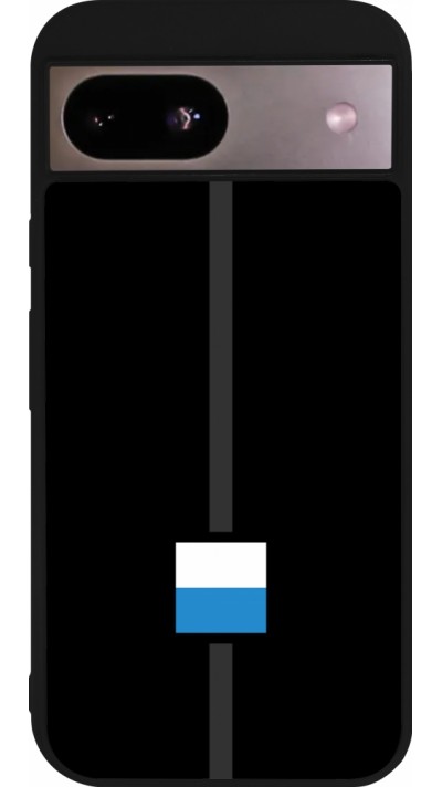 Google Pixel 8a Case Hülle - Silikon schwarz Kanton LU schwarz