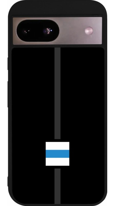 Google Pixel 8a Case Hülle - Silikon schwarz Kanton ZG schwarz