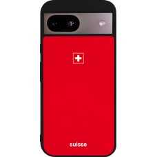 Google Pixel 8a Case Hülle - Silikon schwarz Schweiz 2026 personalisierbares Fussballtrikot