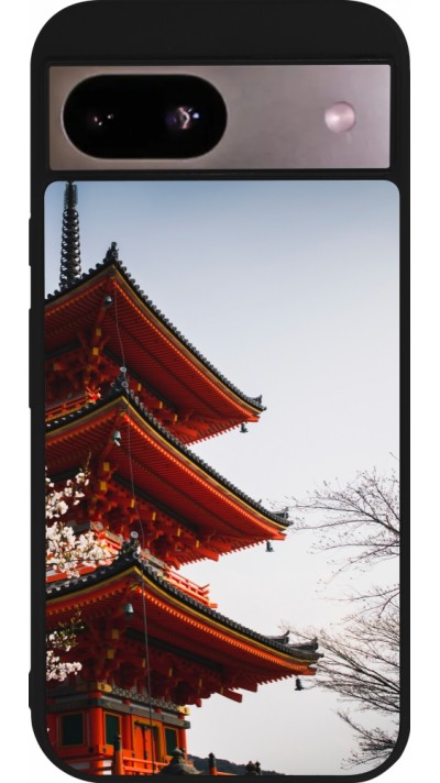 Google Pixel 8a Case Hülle - Silikon schwarz Spring 23 Japan