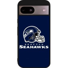 Google Pixel 8a Case Hülle - Silikon schwarz Super Bowl 26 Seattle 3