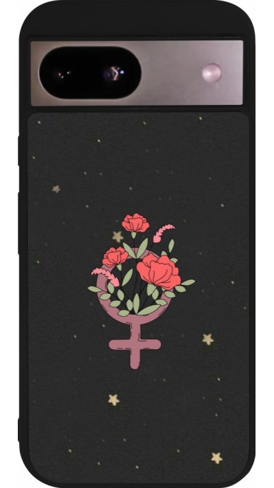 Coque Google Pixel 8a - Silicone rigide noir Womens day 2026 1