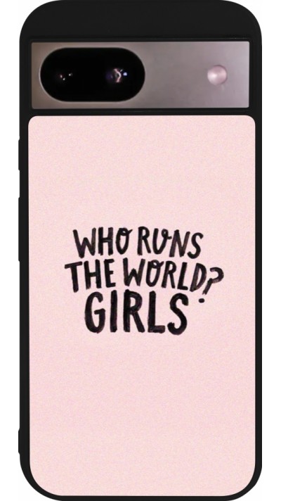 Coque Google Pixel 8a - Silicone rigide noir Womens day 2026 3