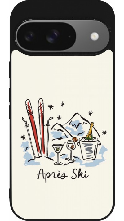 Google Pixel 9 / Pixel 9 Pro Case Hülle - Silikon schwarz After the sky 2026