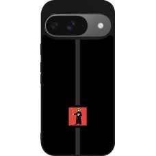 Google Pixel 9 / Pixel 9 Pro Case Hülle - Silikon schwarz Kanton GL schwarz