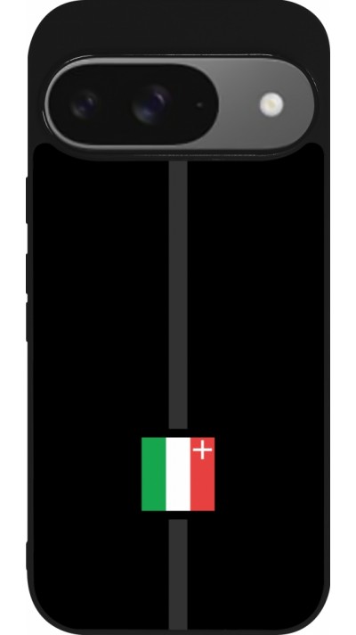 Google Pixel 9 / Pixel 9 Pro Case Hülle - Silikon schwarz Kanton NE schwarz