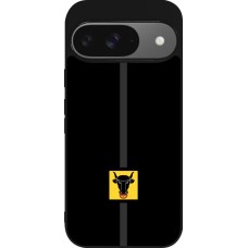 Google Pixel 9 / Pixel 9 Pro Case Hülle - Silikon schwarz Kanton UR schwarz