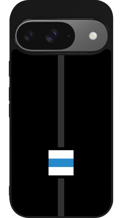 Google Pixel 9 / Pixel 9 Pro Case Hülle - Silikon schwarz Kanton ZG schwarz