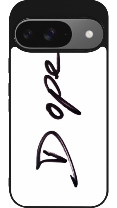 Coque Google Pixel 9 / Pixel 9 Pro - Silicone rigide noir Dope
