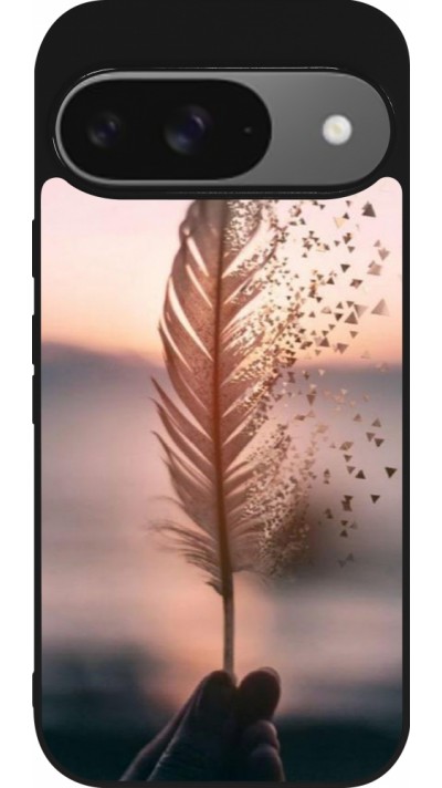 Coque Google Pixel 9 / Pixel 9 Pro - Silicone rigide noir Hello September 11 19 Coque Google Pixel 9 / Pixel 9 Pro - Silicone rigide noir Hello September 11 19