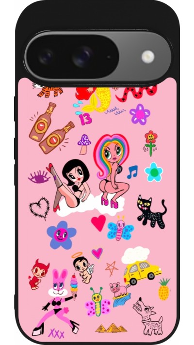 Coque Google Pixel 9 / Pixel 9 Pro - Silicone rigide noir Karol G La Bichota Manana Sera Bonito Coque Google Pixel 9 / Pixel 9 Pro - Silicone rigide noir Karol G La Bichota Manana Sera Bonito