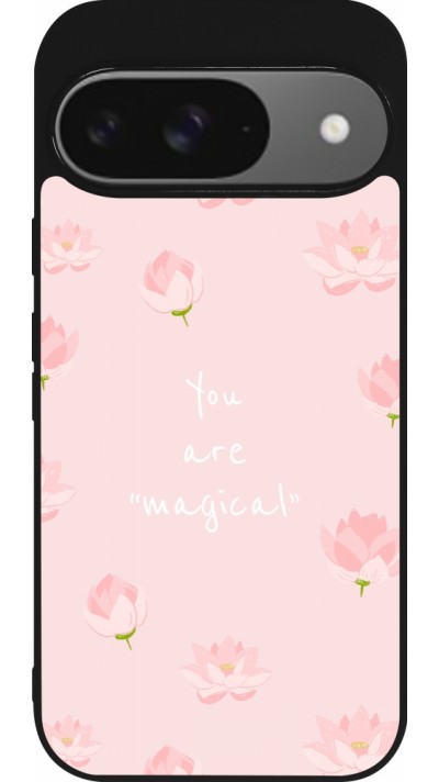 Coque Google Pixel 9 / Pixel 9 Pro - Silicone rigide noir Mom 2023 your are magical Coque Google Pixel 9 / Pixel 9 Pro - Silicone rigide noir Mom 2023 your are magical