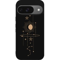 Google Pixel 9 / Pixel 9 Pro Case Hülle - Silikon schwarz Spring 23 astro