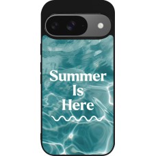 Google Pixel 9 / Pixel 9 Pro Case Hülle - Silikon schwarz Summer 2025 Summer is here