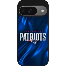 Google Pixel 9 / Pixel 9 Pro Case Hülle - Silikon schwarz Super Bowl 26 Patriots 2