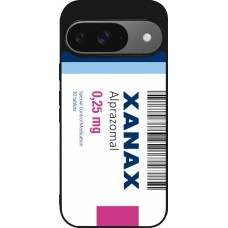 Google Pixel 9 / Pixel 9 Pro Case Hülle - Silikon schwarz Xanax Alprazolam 2025