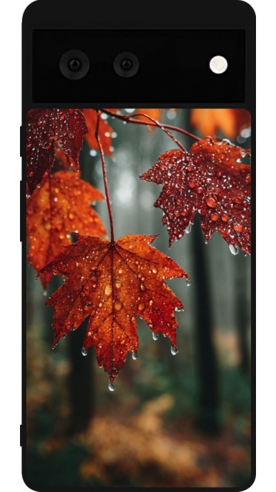 Coque Google Pixel 6 - Silicone rigide noir Autumn 25 Rain Coque Google Pixel 6 - Silicone rigide noir Autumn 25 Rain