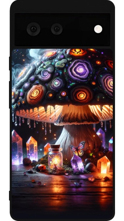 Coque Google Pixel 6 - Silicone rigide noir Halloween Potion Magic Coque Google Pixel 6 - Silicone rigide noir Halloween Potion Magic