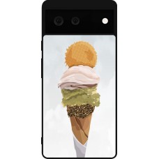 Google Pixel 6 Case Hülle - Silikon schwarz Summer 2025 Cornet