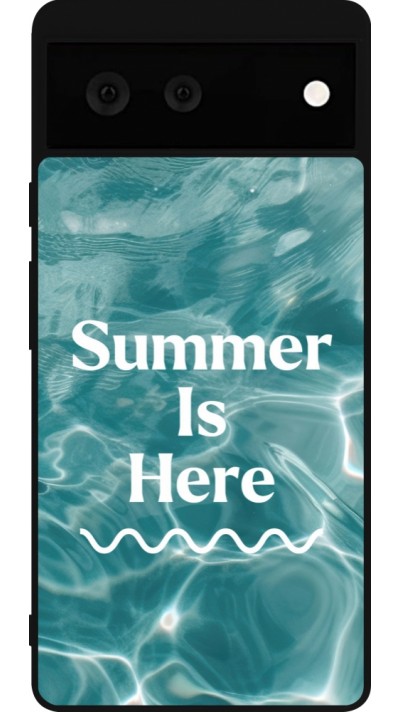 Google Pixel 6 Case Hülle - Silikon schwarz Summer 2025 Summer is here
