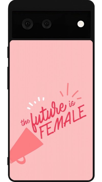 Google Pixel 6 Case Hülle - Silikon schwarz Womens day 2026 4