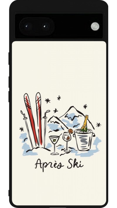 Google Pixel 6a Case Hülle - Silikon schwarz After the sky 2026