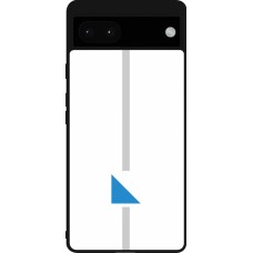 Google Pixel 6a Case Hülle - Silikon schwarz Kanton ZH weiss
