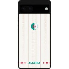 Google Pixel 6a Case Hülle - Silikon schwarz Algerien 2026 personalisierbares Fussballtrikot