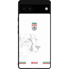 Google Pixel 6a Case Hülle - Silikon schwarz Iran 2026 personalisierbares Fussballtrikot