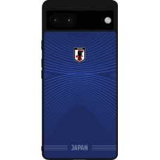 Google Pixel 6a Case Hülle - Silikon schwarz Japan 2026 personalisierbares Fussballtrikot
