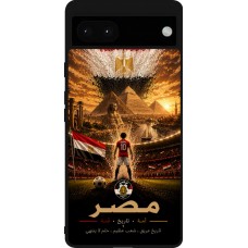 Google Pixel 6a Case Hülle - Silikon schwarz Fussball Ägypten splash 2026