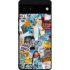 Google Pixel 6a Case Hülle - Silikon schwarz Summer 2021 15