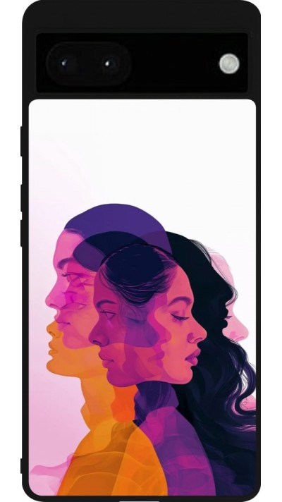 Google Pixel 6a Case Hülle - Silikon schwarz Womens day 2026 10