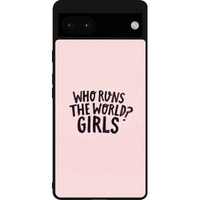 Google Pixel 6a Case Hülle - Silikon schwarz Womens day 2026 3
