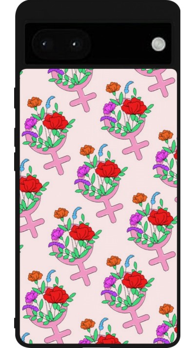 Google Pixel 6a Case Hülle - Silikon schwarz Womens day 2026 7
